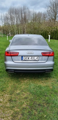 Audi A6 cena 109000 przebieg: 134000, rok produkcji 2017 z Bielawa małe 277